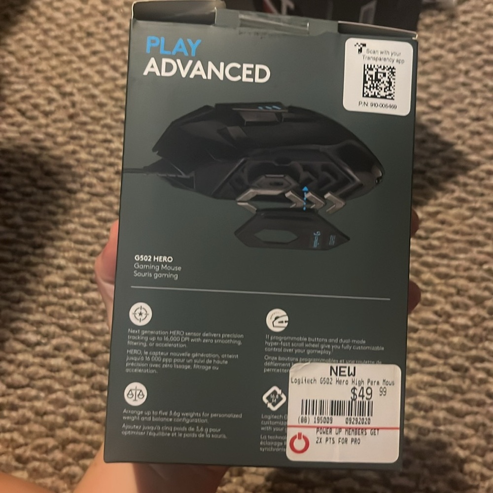 Logitech Gaming Mouse - Picture 2 of 4